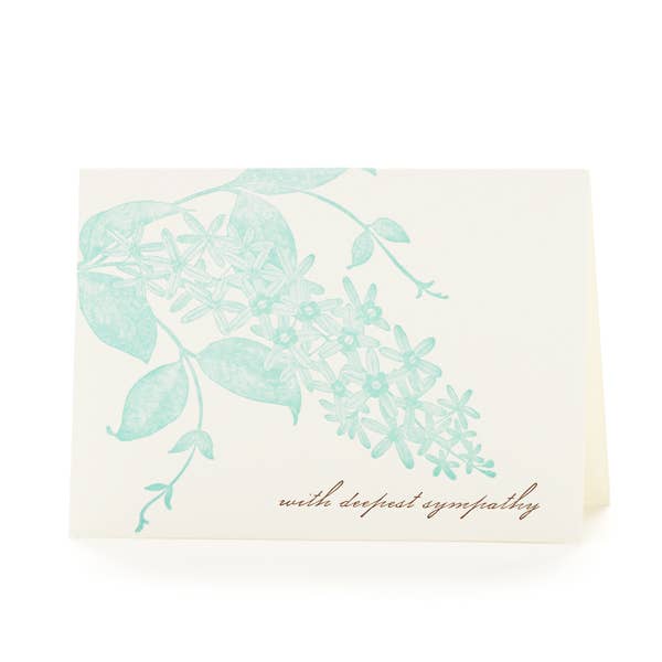 Ilee Papergoods - Orchid Notecard
