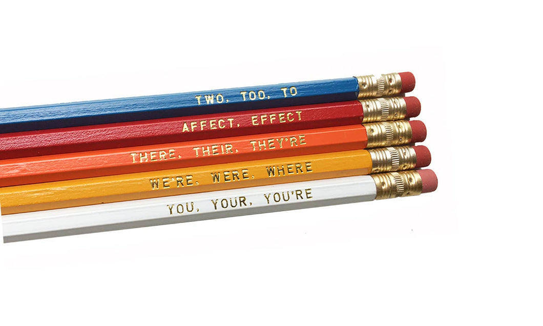Fly Paper Products - Grammar Rules Pencils