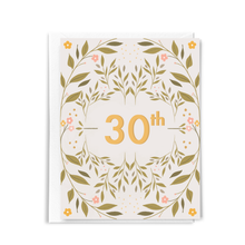 Load image into Gallery viewer, JJ Paperie &amp; Co - Happy 30th Birthday Card
