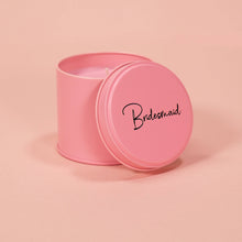 Load image into Gallery viewer, Flamingo Candles - Bridesmaid Pink Tin Candle
