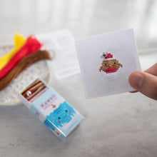 Load image into Gallery viewer, Marvling Bros Ltd - Kawaii Christmas Robin Cross Stitch Kit In A Matchbox
