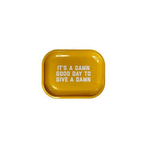 Load image into Gallery viewer, Golden Gems - Yellow Give A Damn Small Tray
