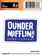 Load image into Gallery viewer, Papersalt - The Office: Dunder Mifflin Paper Company Sticker
