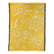Load image into Gallery viewer, Golden Gems - Yellow Louisa Woven Blanket
