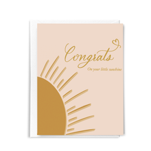 Load image into Gallery viewer, JJ Paperie &amp; Co - New Baby Card, Baby Shower Card, Mama to Be Card

