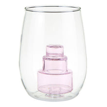 Load image into Gallery viewer, Slant Collections by Creative Brands - Stemless Cake Wine Glass
